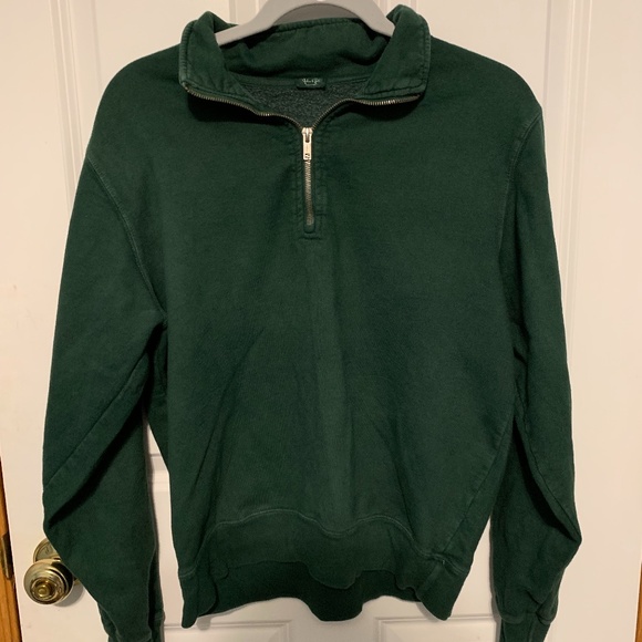 Brandy Melville Tops - Green Brandy Melville Half Zip